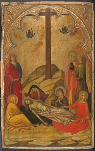 Siralom a halott Krisztus felett, 1370-88. alkotó: Workshop of Niccolò di Buonaccorso