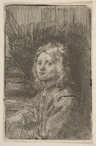 Fiatal férfi, félalakos, 1620-69.