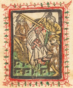 Tövisekkel koronázott Krisztus, 14701480. alkotó: Workshop of the Master of the