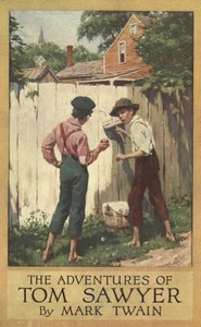 Porkabát a Tom Sawyer kalandjaihoz, Mark Twain (1835-1910), pub. 1910 (színes litó)