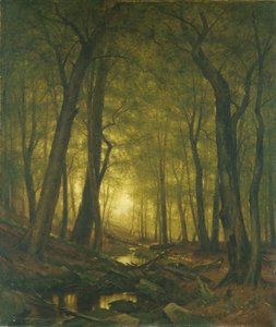 Este az erdőben, 1876.