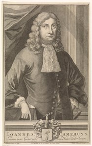 Johannes Camphuys, Holland Kelet-India főkormányzójának portréja alkotó: Wouter Jongman