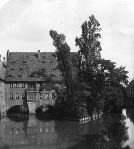 Szentlélek Kórház, Nürnberg, Bajorország, Németország, 1900-as évek.