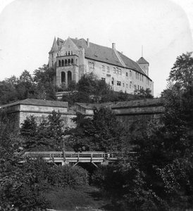Nürnbergi vár, Nürnberg, Németország, 1900-as évek.