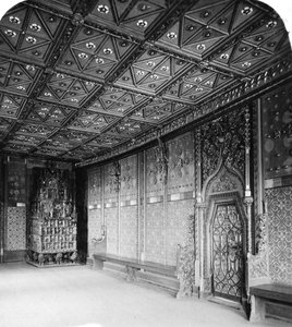 Hercegi Kamara, Salzburg erőd, Ausztria, 1900 körül alkotó: Wurthle and Sons