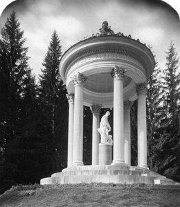 Vénusz temploma, Linderhof-palota, Bajorország, Németország, 1900 körül.