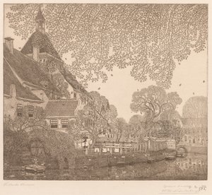 Lehulló levelek, Amersfoort alkotó: Wynand Otto Jan Nieuwenkamp