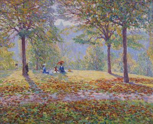 Piknik (olaj, vászon)