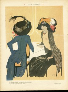 Xavier Gose (1876-1915) illusztrációja a Le Lire-ben