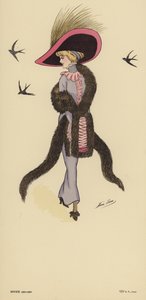 1910-1911 téli divat alkotó: Xavier Sager