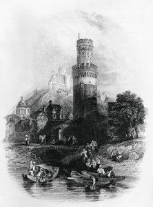Illusztráció az aostai Leperhez, Xavier De Maistre (1763-1852) regénye, metszet alkotó: Xavier de Maistre