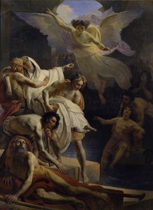 Gyógyulás a Siloám-tavánál, 1845 alkotó: Yakov Fyodorovich Kapkov