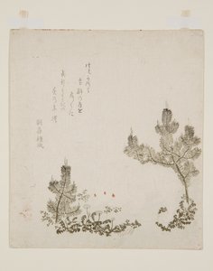 (színes fatömb nyomat) alkotó: Yashima Gakutei