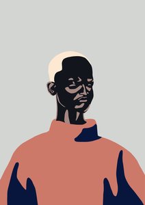 Névtelen portré, 2016, (digitális)