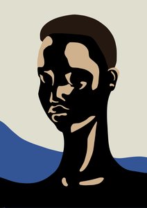 Névtelen portré, 2017, (digitális)
