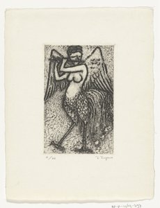 Fütyülő sziréna alkotó: Yo Sugano (signed by artist)