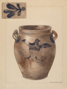 Crock, 19351942. alkotó: Yolande Delasser