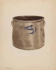 Crock, valószínűleg 19371938. alkotó: Yolande Delasser
