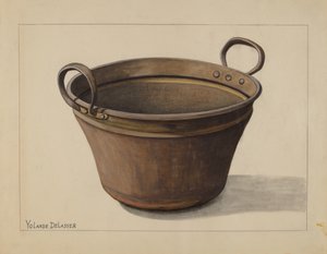 Vízforraló, c. 1935. alkotó: Yolande Delasser