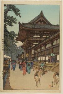 Daibutsu templom kapuja alkotó: Yoshida Hiroshi