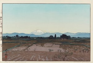 Fuji a Musashino-tól alkotó: Yoshida Hiroshi