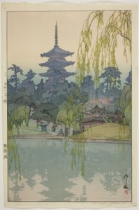 Sarusawa-tó (Sarusawa ike) alkotó: Yoshida Hiroshi