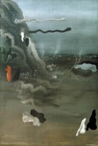 Ohne Titel (Surreal. Komposit.) von Yves Tanguy