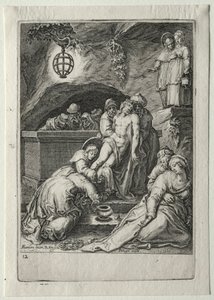 Passion Set:  Krisztus temetése alkotó: Zacharias Dolendo