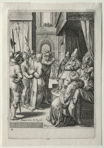 Passion Set:  Krisztus Heródes előtt alkotó: Zacharias Dolendo