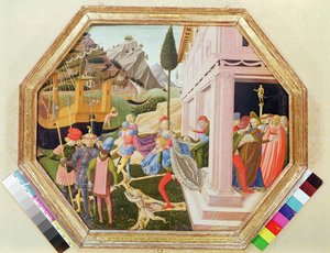 Helen elrablása, 1450-1455 körül (tojástempera fán)