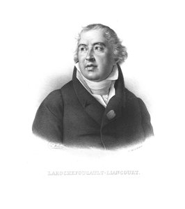 François Alexandre Frédéric, La Rochefoucauld-Liancourt hercege, 1820-as évek.