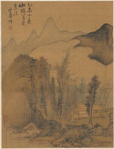 Táj Chao Yuan stílusában, 1775.
