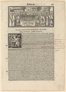 Oldal a Livius Historiabum Libri-ből