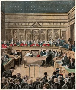 Affaire Caillaux. Caillaux-ügy. alkotó: Ferdinand Georg Waldmuller