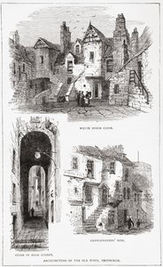 Az óváros építészete, Edinburgh, Skócia alkotó: . .