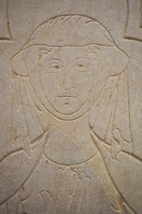 Burgundia, Lancharre, commune of Chapaize 71460. A Notre Dame templomban, Isabelle de Vauvry alkotó: . .