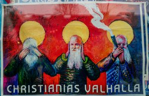 A kannabisz legalizálása, Christiania, Koppenhága alkotó: . .
