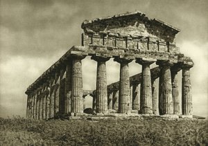Ceres temploma Paestumban, ie 500-ban épült alkotó: Ferdinand Georg Waldmuller