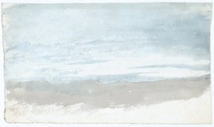 Luke Howard felhőtanulmánya, c 1808-1811 alkotó: Frederick (attr. to) Barnard