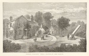 „Fireside, Patricroft” James Nasmyth rajza nyomán, 1840 körül alkotó: Frederick (attr. to) Barnard