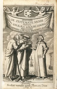 A Galileo „Kozmikus rendszerének” előlapja alkotó: Frederick (attr. to) Barnard