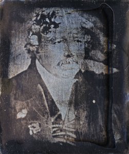 Louis Jacques Mande Daguerre, a francia fényképezés úttörője, 1840 körül alkotó: Frederick (attr. to) Barnard