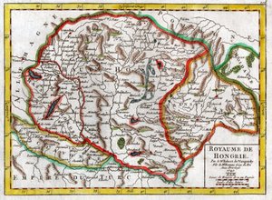 Magyarország térképe 1749 alkotó: . .