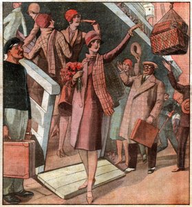 Miss France en 1928. Miss France 1928-ban. alkotó: Ferdinand Georg Waldmuller