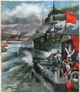 Mutinerie du Otchakov. Ocsakov lázadása. alkotó: John Pardon