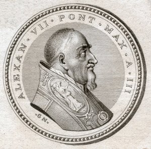Sándor pápa VII alkotó: . .
