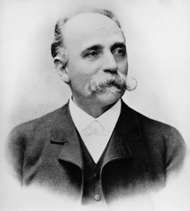 Bartolomeo Emilio Camillo Golgi (1843-1926), olasz tudós és orvos, 1906-ban orvosi Nobel-díjas portréja, fénykép