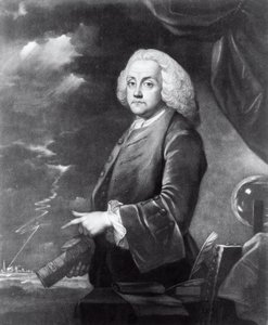 Benjamin Franklin (1706-1790) portréja alkotó: Georg Carl Heinrich Dollmann