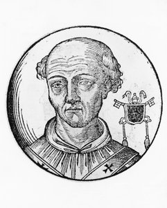 XII. János portréja (Octavianus of Tusculum, 937-964 körül) alkotó: William Walcutt