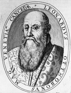 Leonardo Ottoboni (16-17. század), velencei nagykancellár portréja, metszet alkotó: William Walcutt